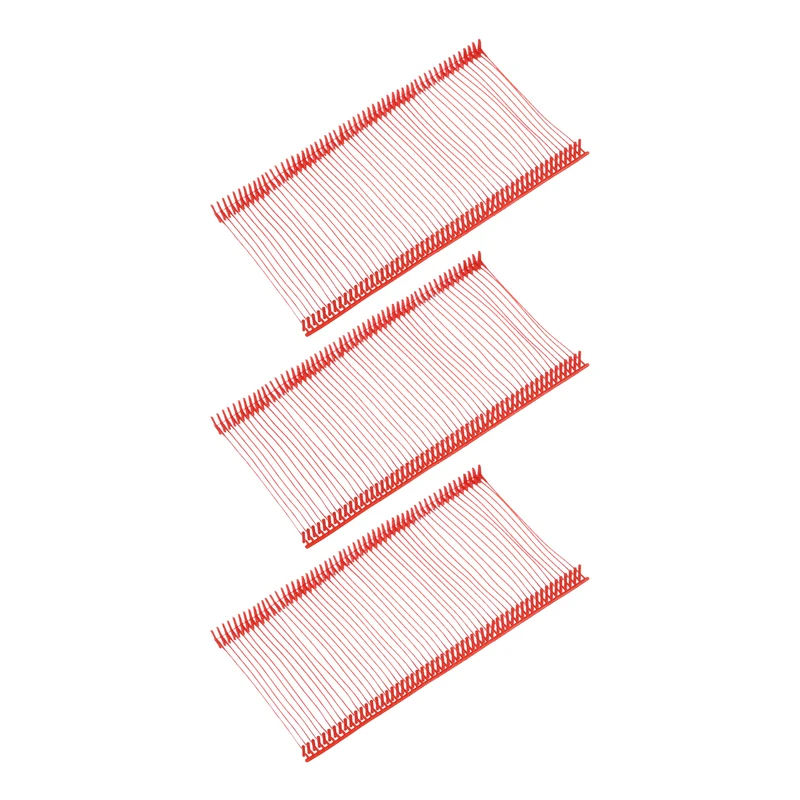 3000pcs 50mm Tag Pins Tagging Barbs Fasteners Tag Attachments for Clothes Red