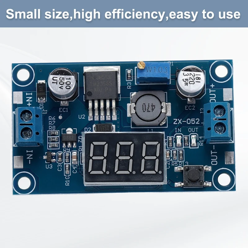 LM 2596 Voltage Down Power Module with LED Display Voltmeter 3Pcs