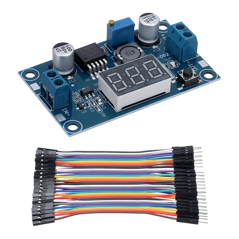 LM 2596 Voltage Down Power Module with LED Display Voltmeter