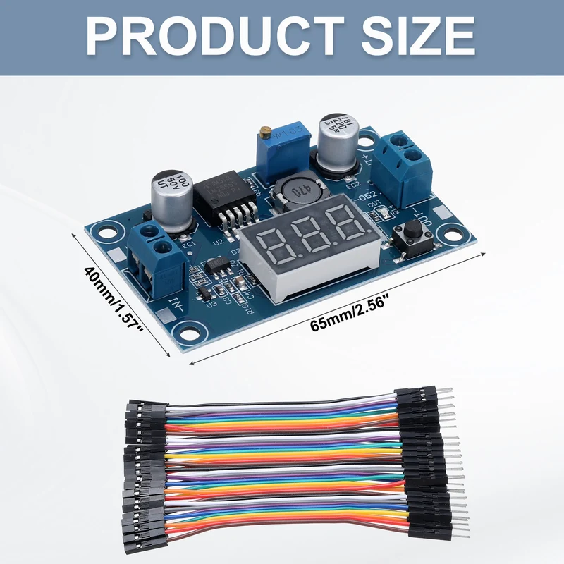 LM 2596 Voltage Down Power Module with LED Display Voltmeter