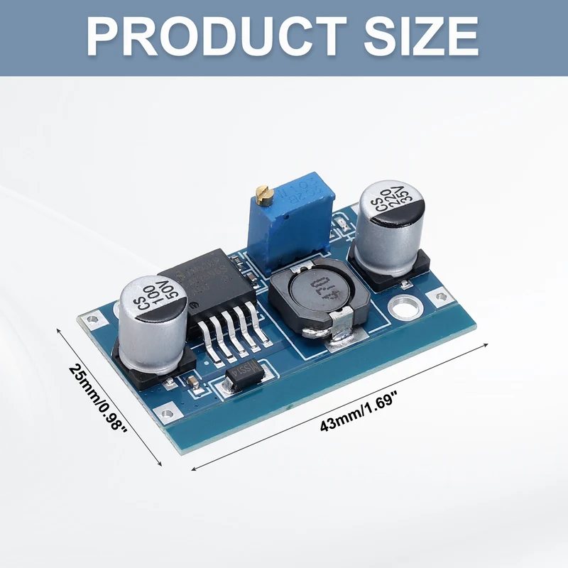 DC-DC Buck Converter Voltage Down Power Module LM 2596 4-40V to 1.25-37V