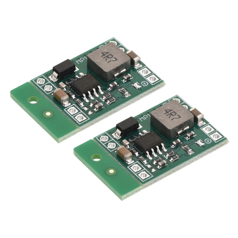 Buck Converter Step Down Fixed Power Module MP1584 4.5-28V to 5V 3A 2 Pcs