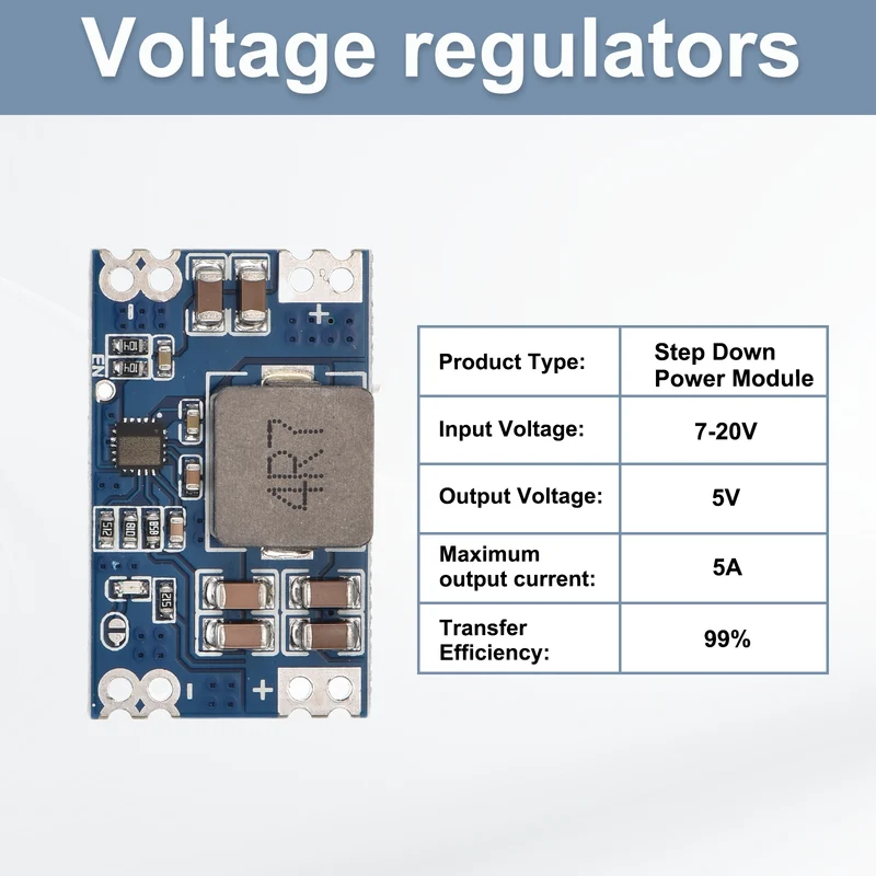 Buck Converter Step Down Power Module MINI560 7-20V to 5V 5A 5 Pcs