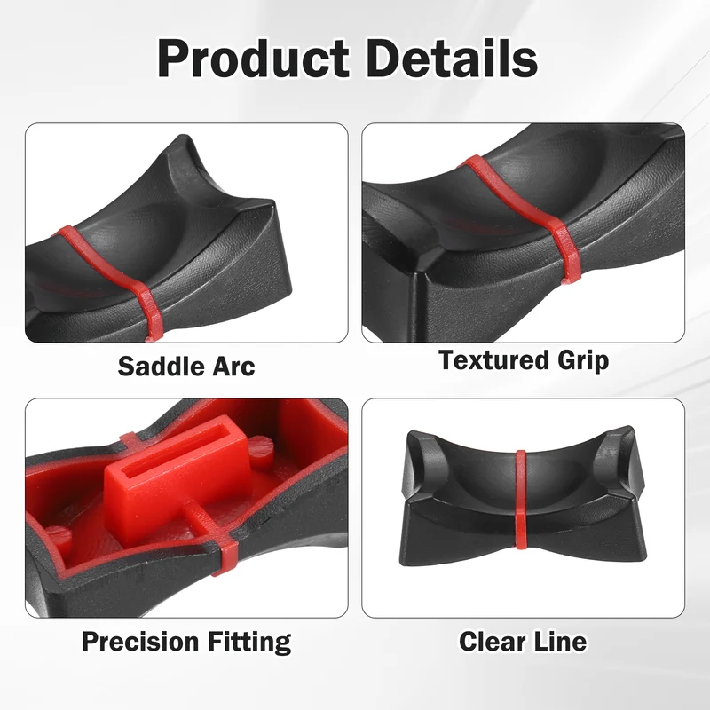 12Pcs Mixer Slider Fader Knobs Potentiometer Cap Fit Hole 1x8mm Black Red