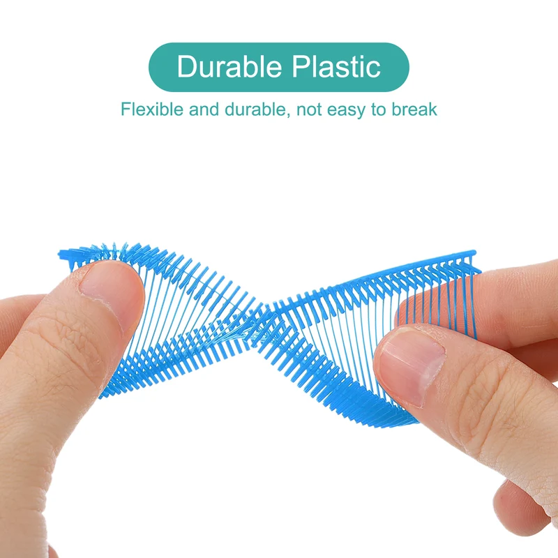 2000pcs 25mm Tagging Fasteners Clothing Tag Barbs Attachments Price Tag Sky Blue
