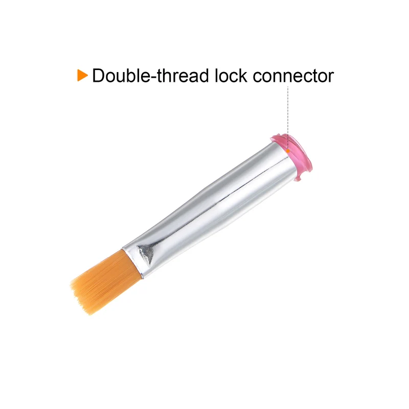25G Brush Dispensing Tip 5mm Flat Needle Brush Tip 4mm ID for Dispensing Glue