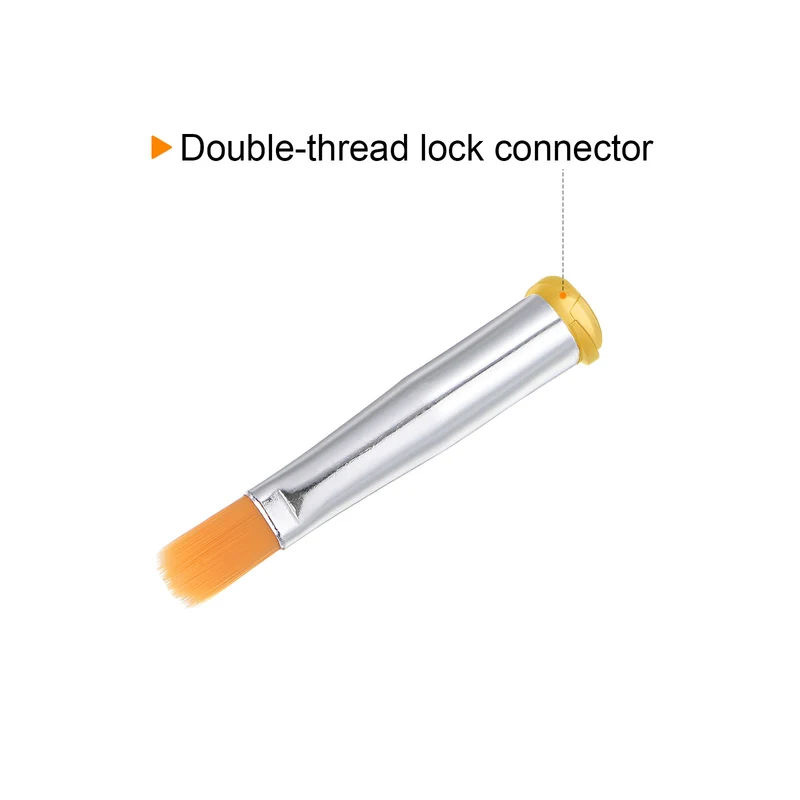 23G Brush Dispensing Tip 5mm Flat Needle Brush Tip 4mm ID for Dispensing Glue