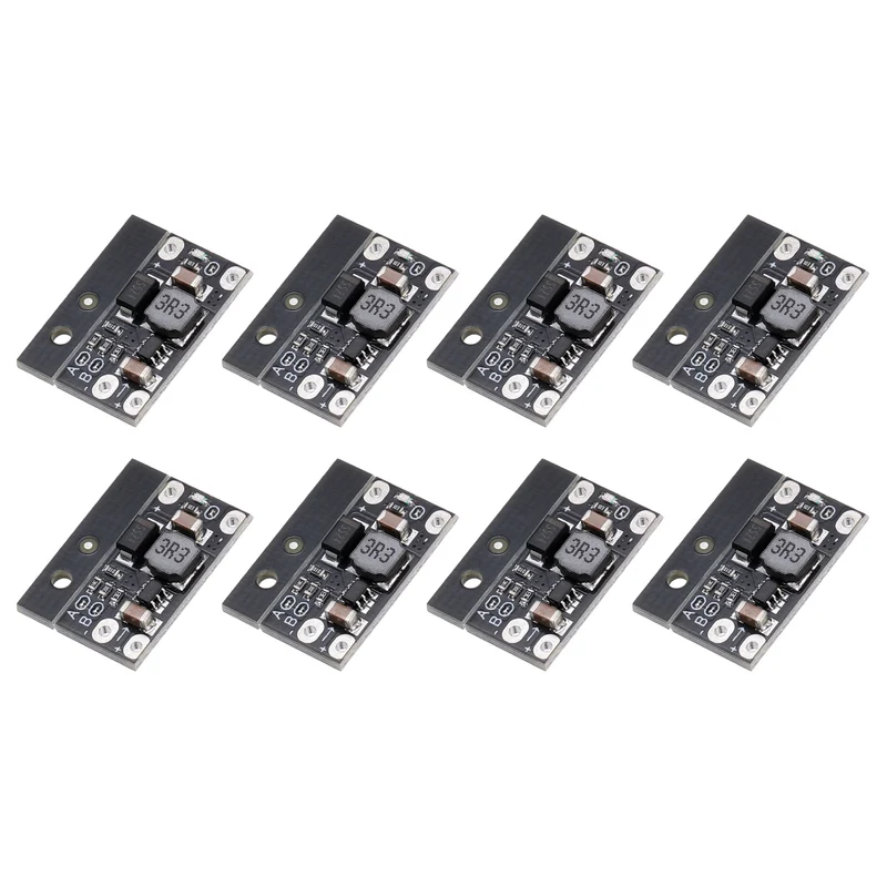 8Pcs 3.7V to 12V 1A Boost Converter Voltage Regulator Adjustable