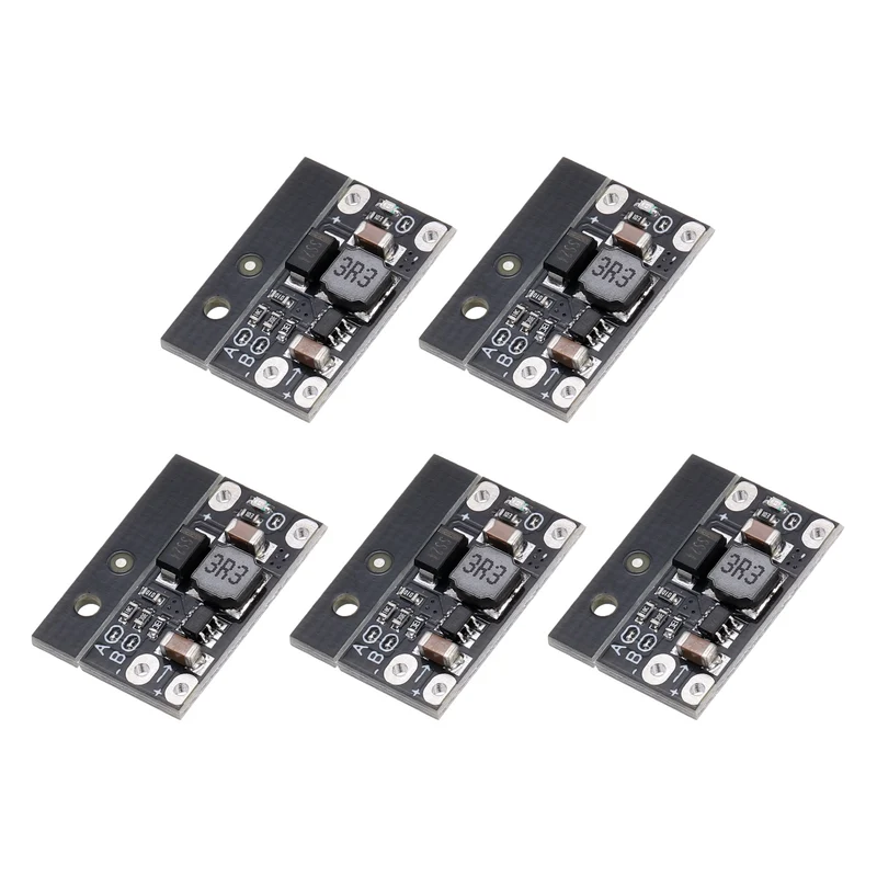 5Pcs 3.7V to 12V 1A Boost Converter Voltage Regulator Adjustable