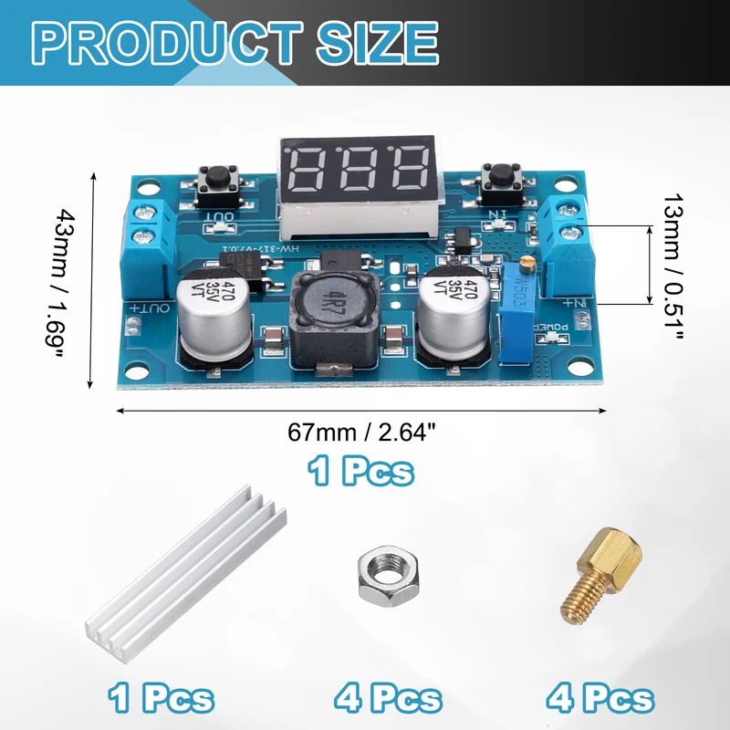 LTC1871 3-35V to 3.5-35V 9A Boost Converter Voltage Regulator Adjustable