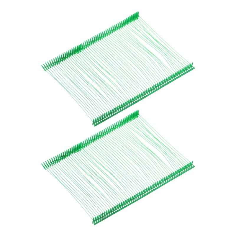 2000pcs 75mm Tagging Fasteners Clothing Tag Barbs Attachments Price Tags Green