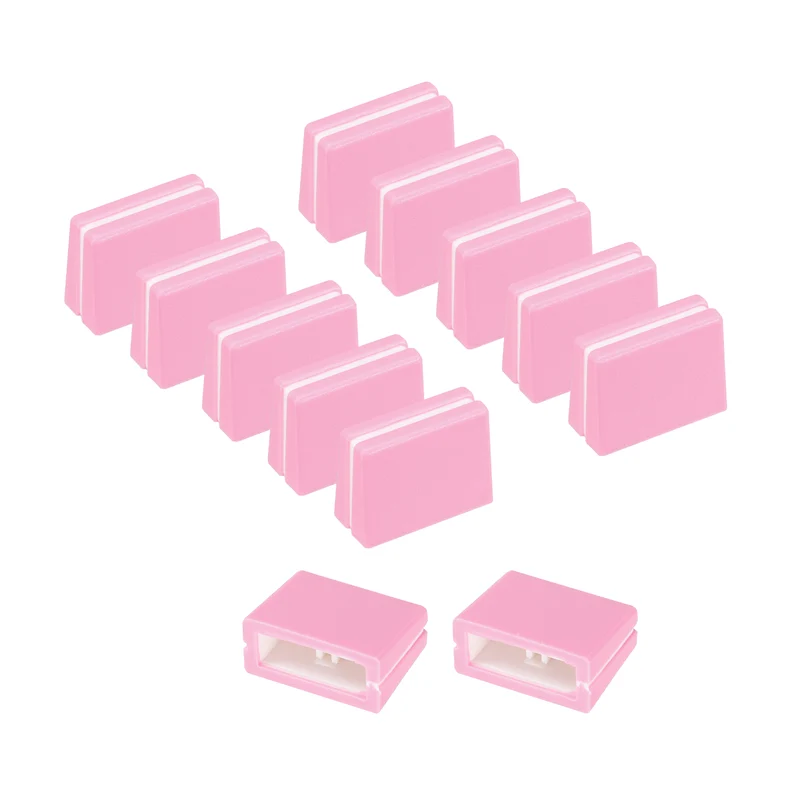 6Pcs Mixer Slider Fader Caps Universal Fader Knobs, Pink