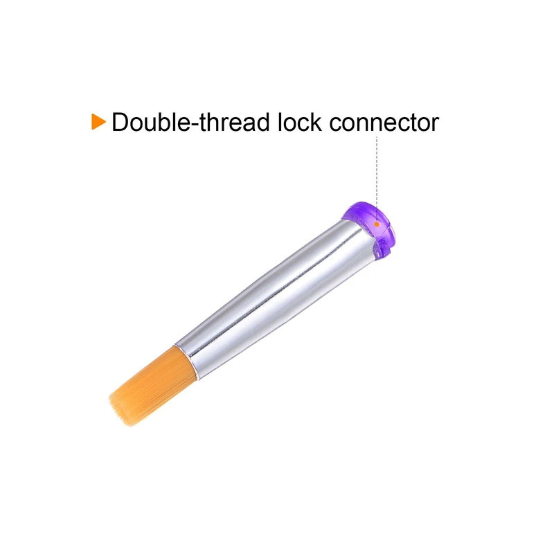 21G Brush Dispensing Tip 4mm Round Needle Brush Tip 5mm ID for Dispensing Glue