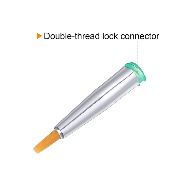 18G Brush Dispensing Tip 3mm Round Needle Brush Tip 4.2mm ID for Dispensing Glue