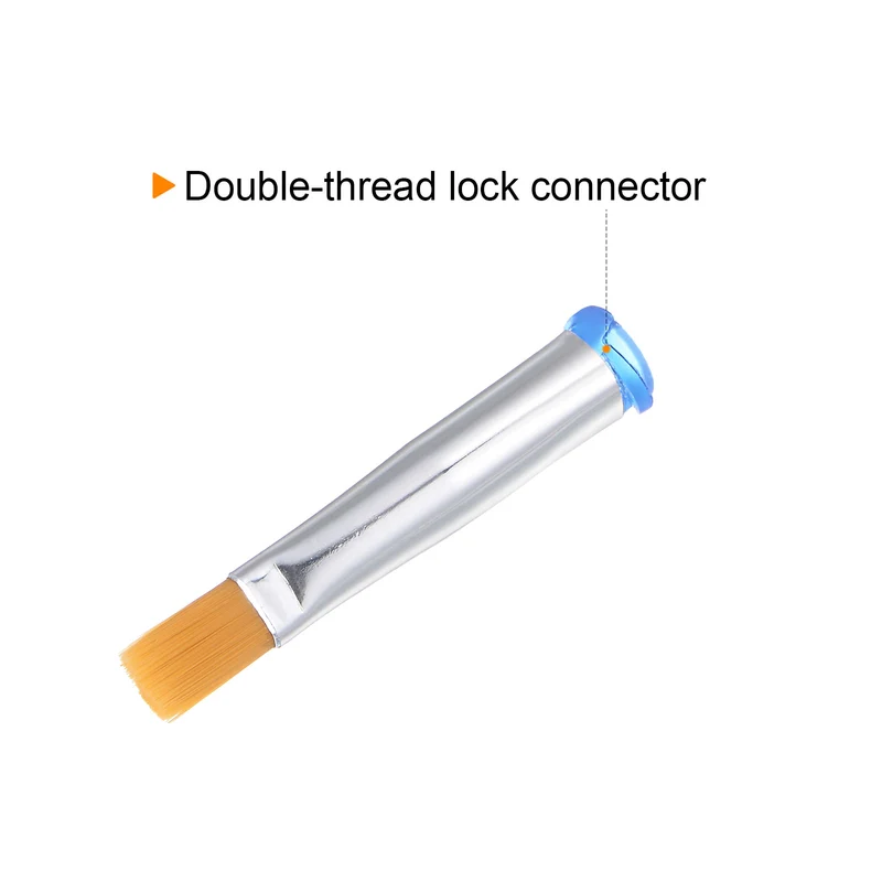 22G Brush Dispensing Tip 6mm Flat Needle Brush Tip 4.2mm ID for Dispensing Glue