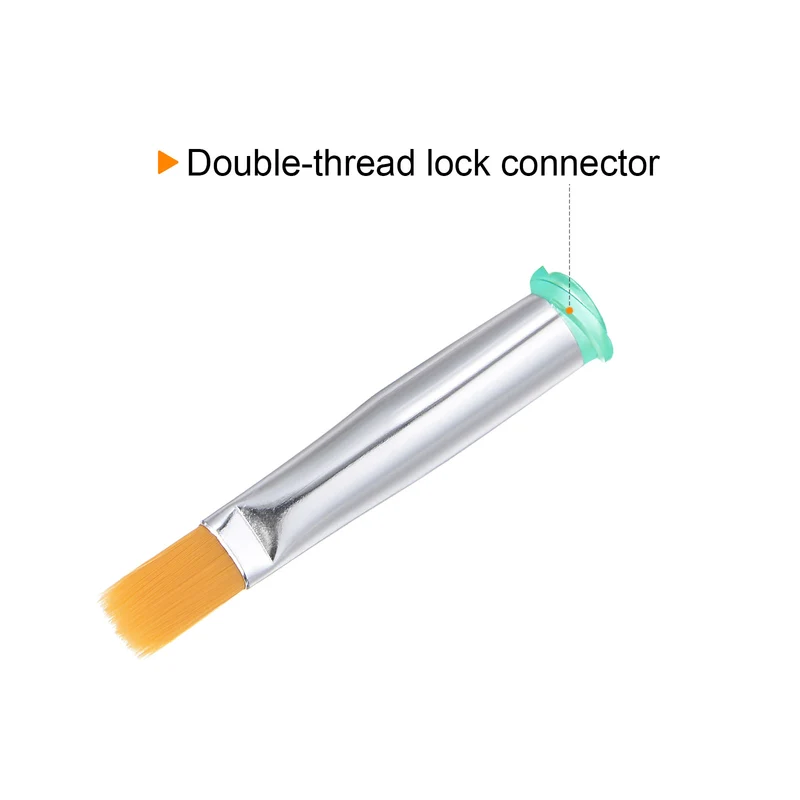 18G Brush Dispensing Tip 6mm Flat Needle Brush Tip 4.2mm ID for Dispensing Glue