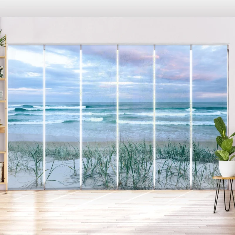 Schiebegardine Motiv "Düne Strand Meer"