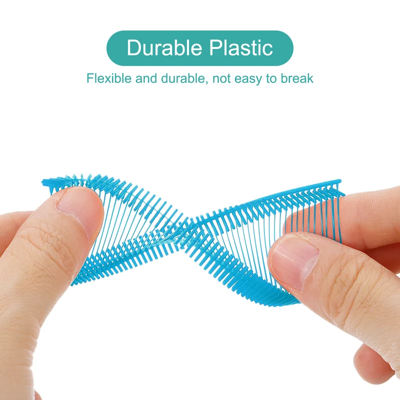 5000pcs 0.8" Micro Tagging Gun Fasteners, Tagging Barbs Attachment, Light Blue