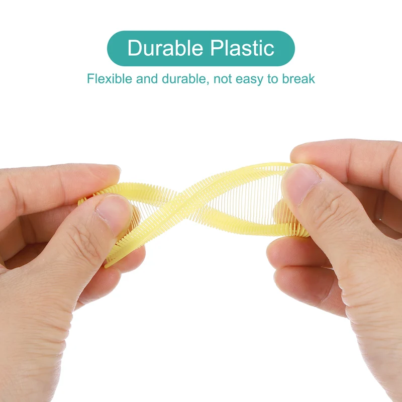 5000pcs 0.8" Micro Tagging Gun Fasteners, Tagging Barbs Attachment, Light Yellow