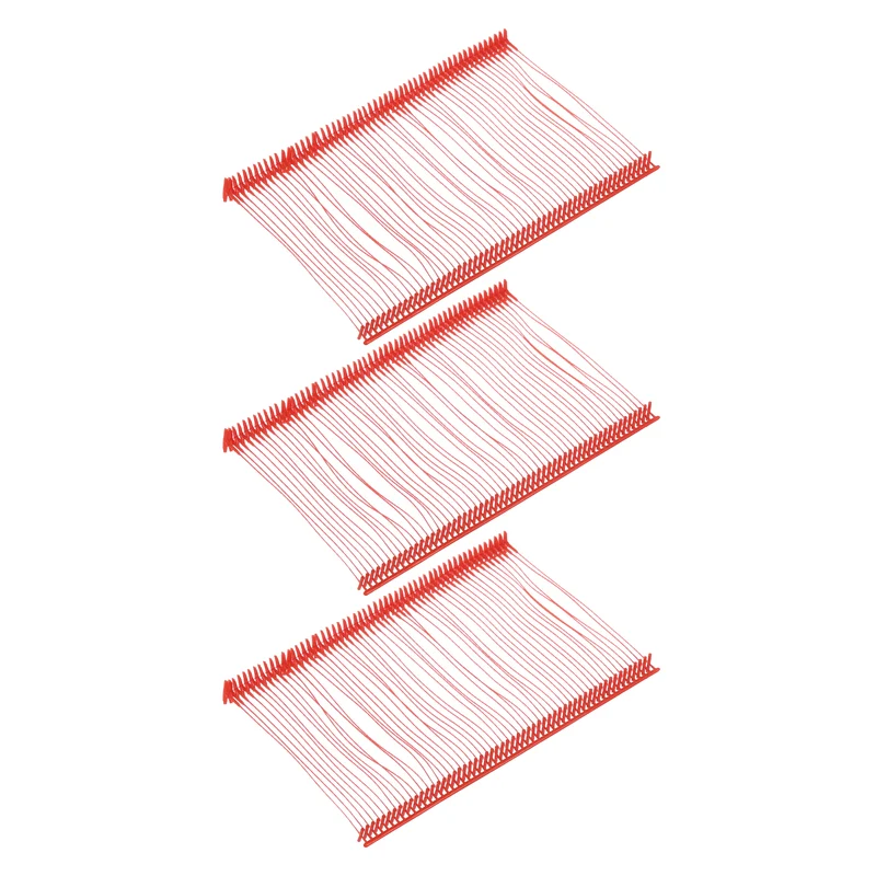 5000pcs 65mm Tag Pins Tagging Barbs Fasteners Tag Attachments for Clothes Red