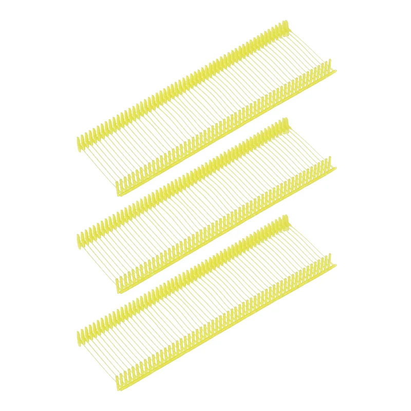 3000pcs 25mm Tagging Fasteners Clothing Tag Barbs Attachments Price Tags Yellow