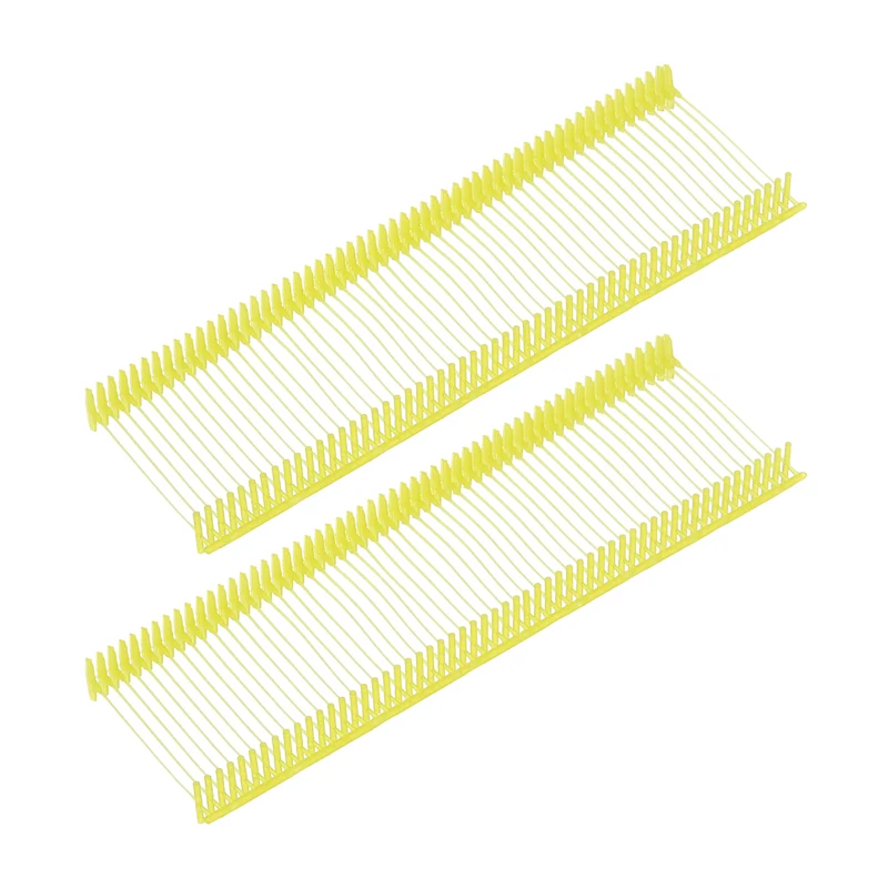 2000pcs 25mm Tagging Fasteners Clothing Tag Barbs Attachments Price Tags Yellow