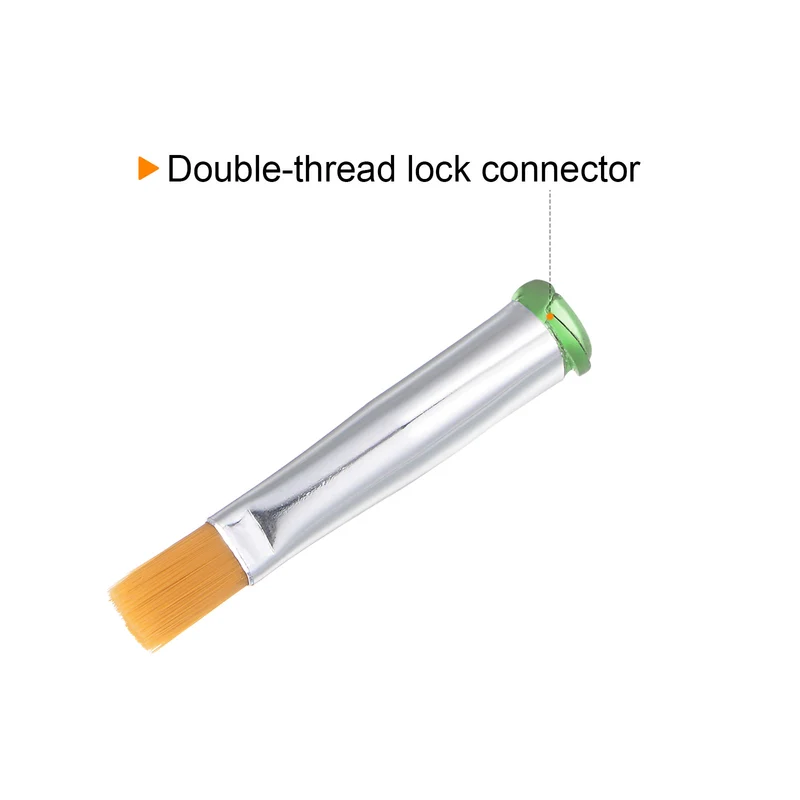 14G Brush Dispensing Tip 6mm Flat Needle Brush Tip 4.2mm ID for Dispensing Glue