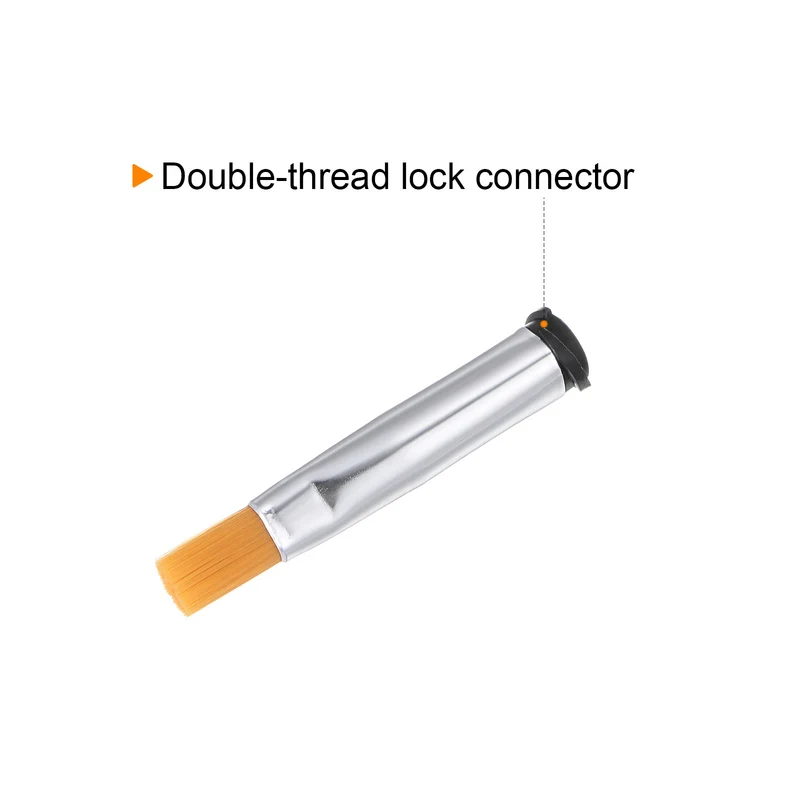 16G Brush Dispensing Tip 5mm Flat Needle Brush Tip 4.2mm ID for Dispensing Glue