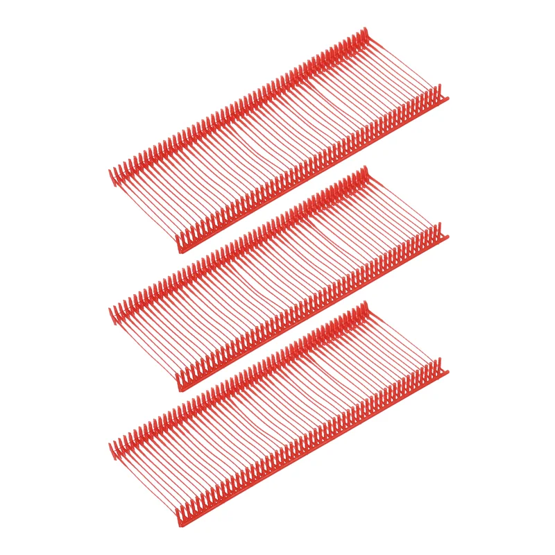 5000pcs 35mm Tag Pins Tagging Barbs Fasteners Tag Attachments for Clothes Red