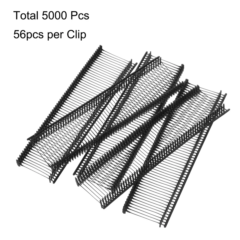 5000pcs 20mm Tag Pins Tagging Barbs Fasteners Tag Attachments for Clothes Black