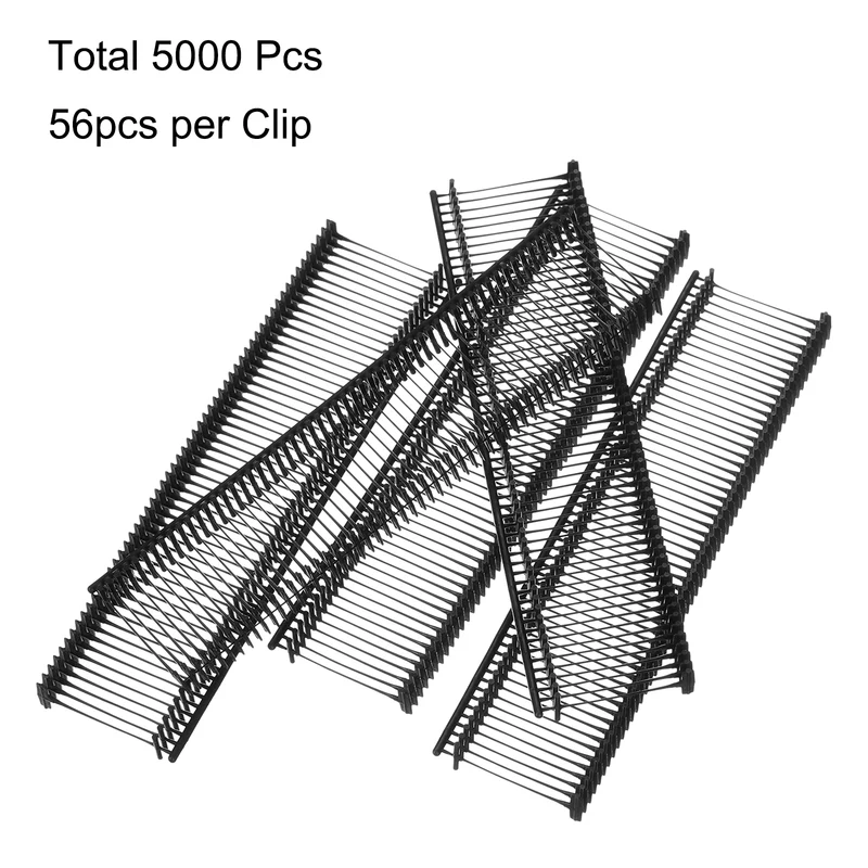 5000pcs 18mm Tag Pins Tagging Barbs Fasteners Tag Attachments for Clothes Black