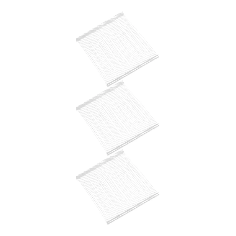 5000pcs 100mm Tag Pins Tagging Barbs Fasteners Tag Attachments for Clothes White