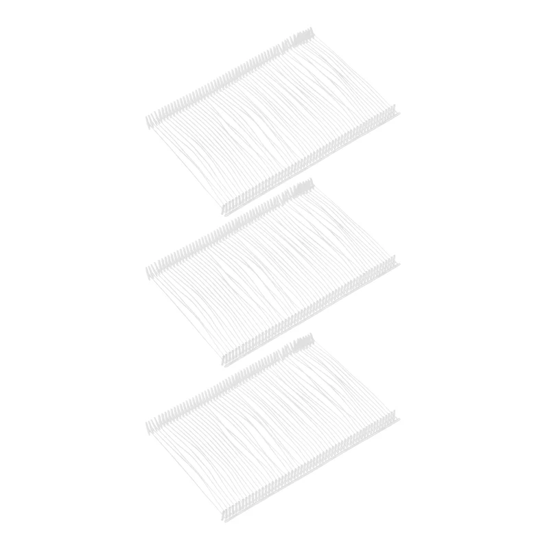 5000pcs 65mm Tag Pins Tagging Barbs Fasteners Tag Attachments for Clothes White
