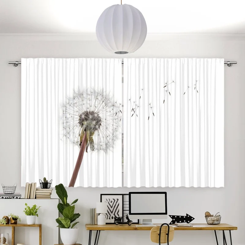 Vorhang Motiv "Pusteblume"