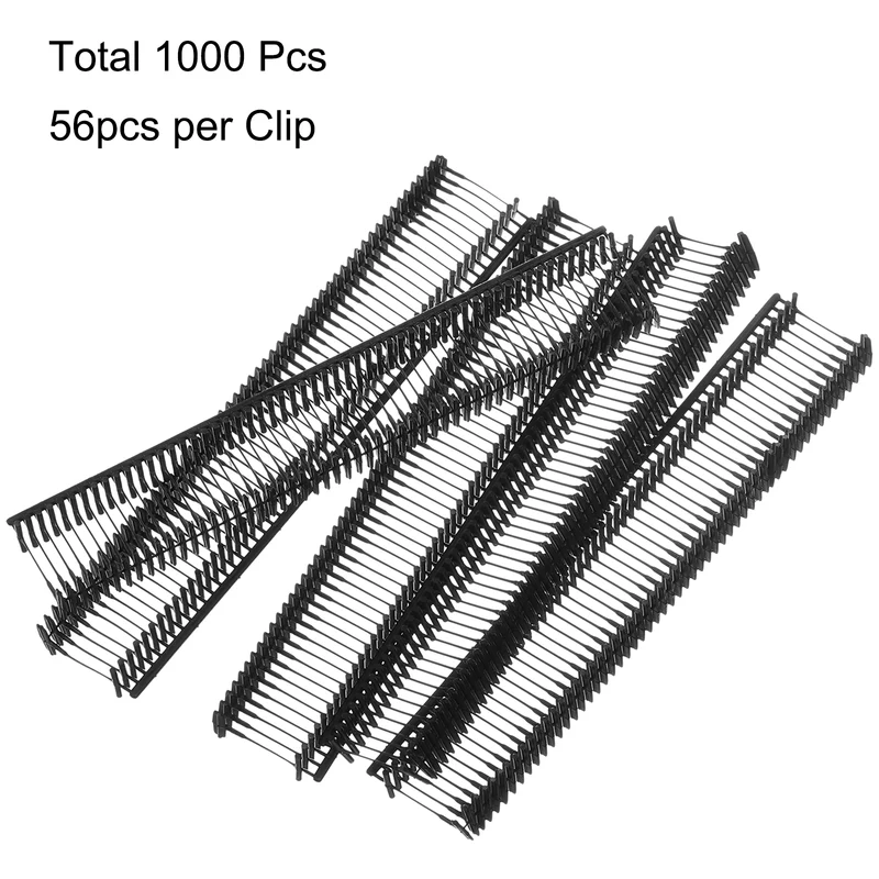 1000pcs 10mm Tag Pins Tagging Barbs Fasteners Tag Attachments for Clothes Black