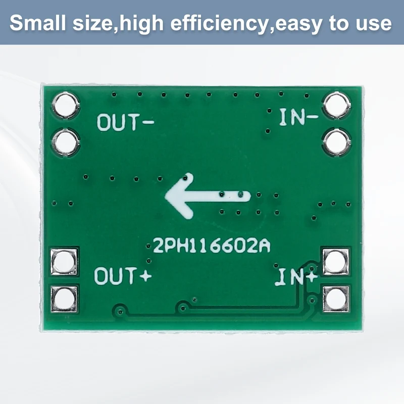 Down Fixed Power Module MP1584 4.5-28V to 5V 3A with 10cm 40P Lines 2 Pcs