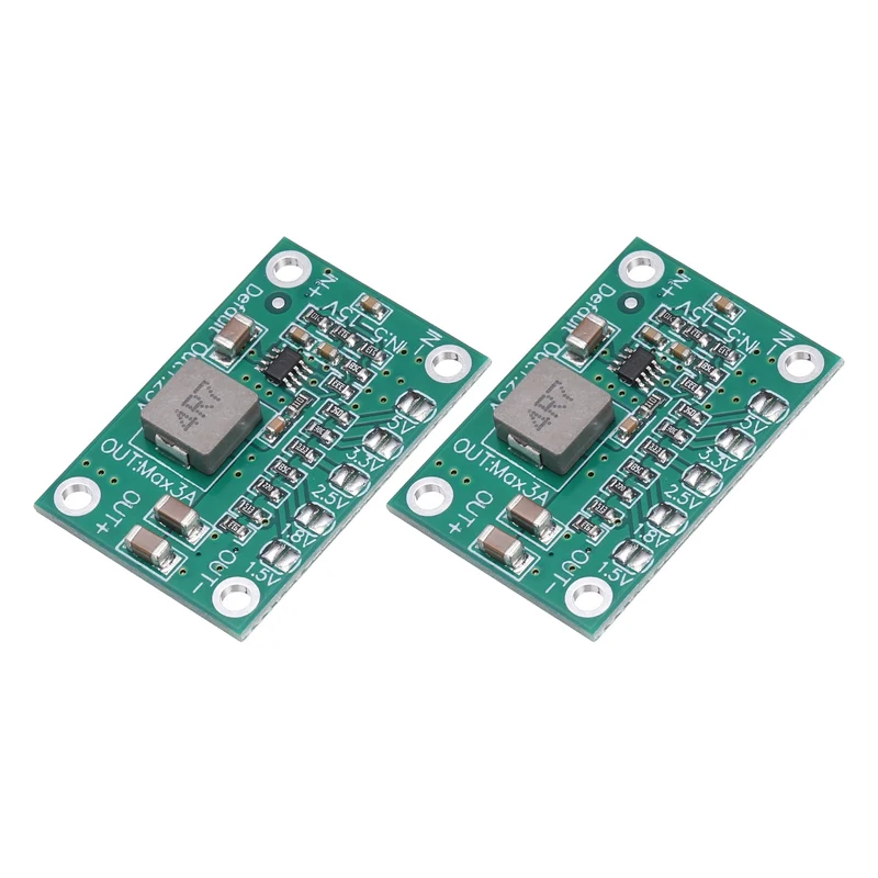 2Pcs CA-1235 5-16V to 1.25V 1.5V 2.5V 3.3V 5V 3A Step Down Power Module
