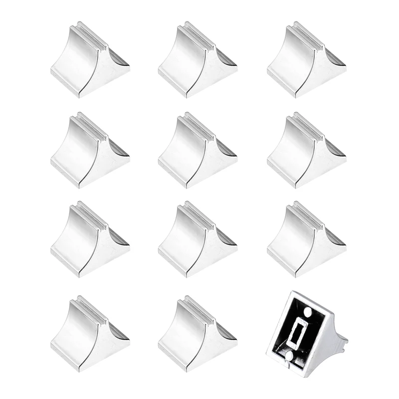 12pcs Mixer Slider Fader Knobs Potentiometer Caps Fit Hole 1.5x4mm Silver