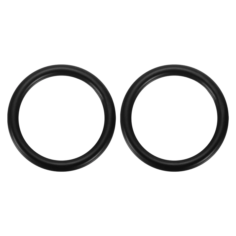2Pcs 304 Stainless Steel O Ring, M10x40mm(WD.x ID.) Seamless Welded Circle Loop