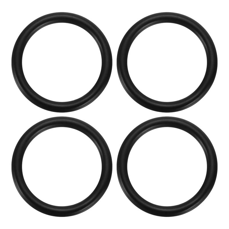 4Pcs 304 Stainless Steel O Ring, M5x20mm(WD.x ID.) Seamless Welded Circle Loop