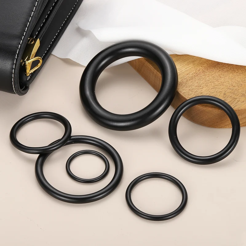 4Pcs 304 Stainless Steel O Ring, M5x20mm(WD.x ID.) Seamless Welded Circle Loop