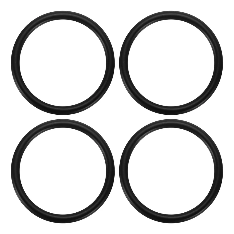 4Pcs 304 Stainless Steel O Ring, M4x25mm(WD.x ID.) Seamless Welded Circle Loop