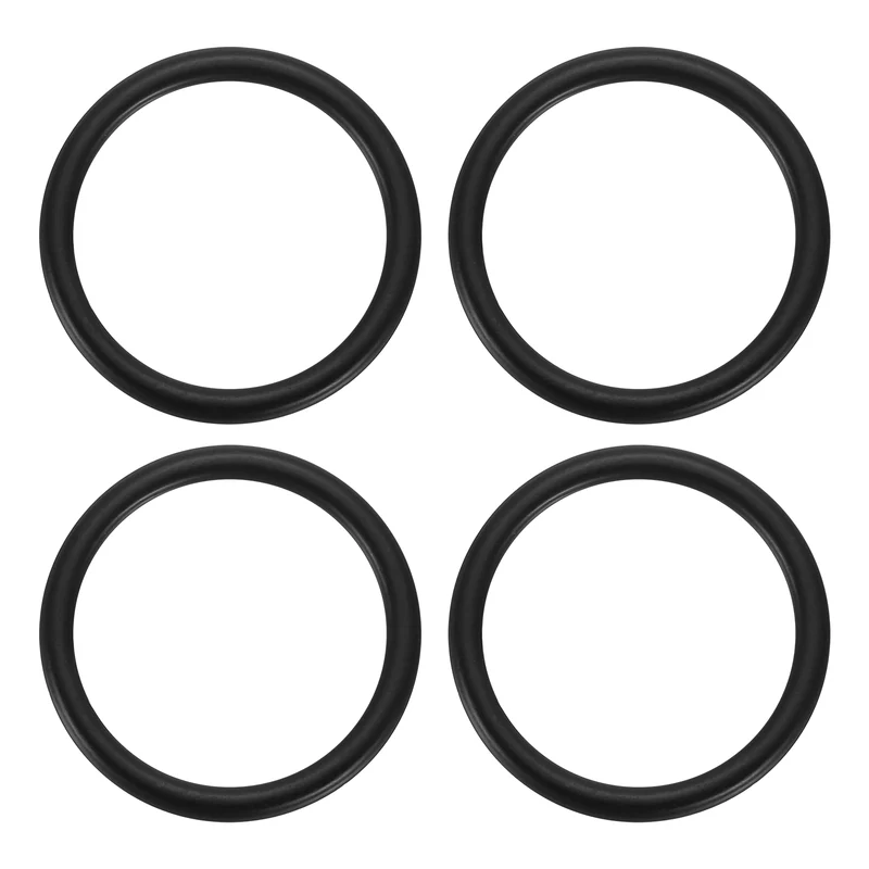 4Pcs 304 Stainless Steel O Ring, M3x40mm(WD.x ID.) Seamless Welded Circle Loop