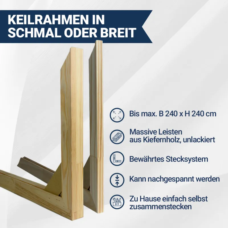 Foto-Leinwand ohne Rahmen