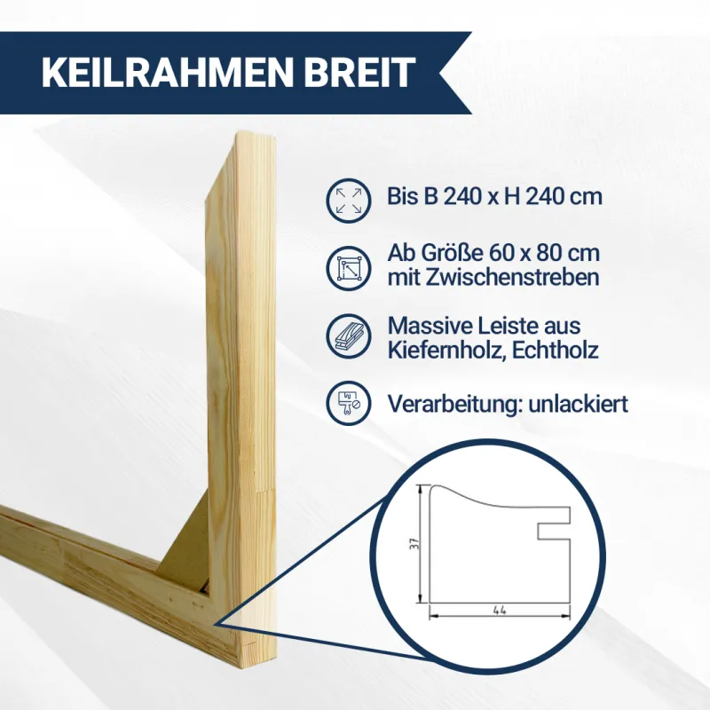 Foto-Leinwand ohne Rahmen
