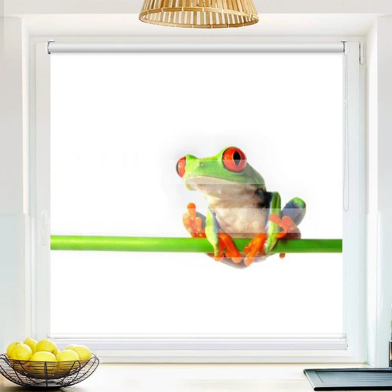 Klemmfix Doppelrollo "Frosch" | Klemm Doppelrollo