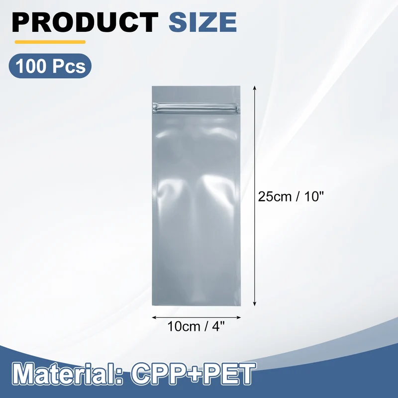 100Pcs Anti Static Bags 4 x 10 Inch Resealable ESD Shielding Bag