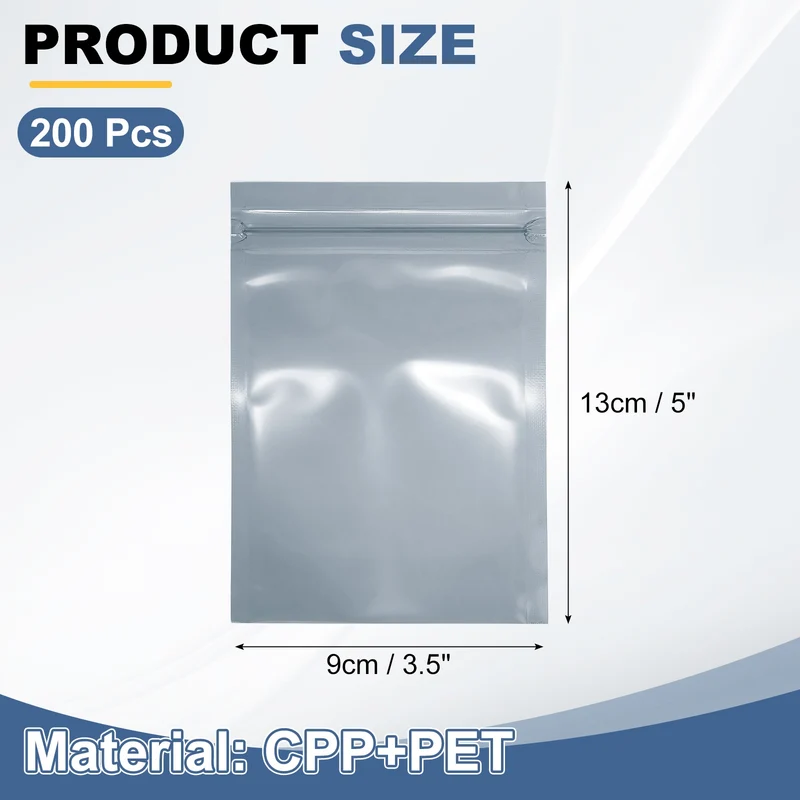 200Pcs Anti Static Bags 3.5 x 5 Inch Resealable ESD Shielding Bag