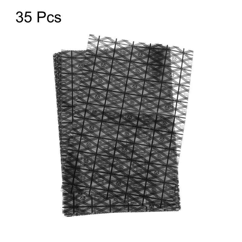 35Pcs Open Top Anti Static Bags ESD Shielding Bag Flat with Anti-Static Labels for Electronic Devices 8x12 Inch