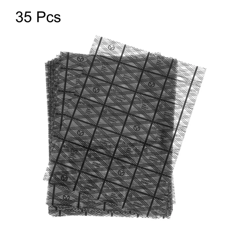 35Pcs Open Top Anti Static Bags ESD Shielding Bag Flat 6x8 Inch